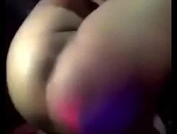 Girl showing boobs and ass in DJ Club house