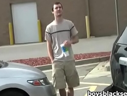 Black Gay Man WIth HUge Dick Fuck White Teen Boy 05
