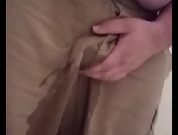 Pissing my pants in the shower